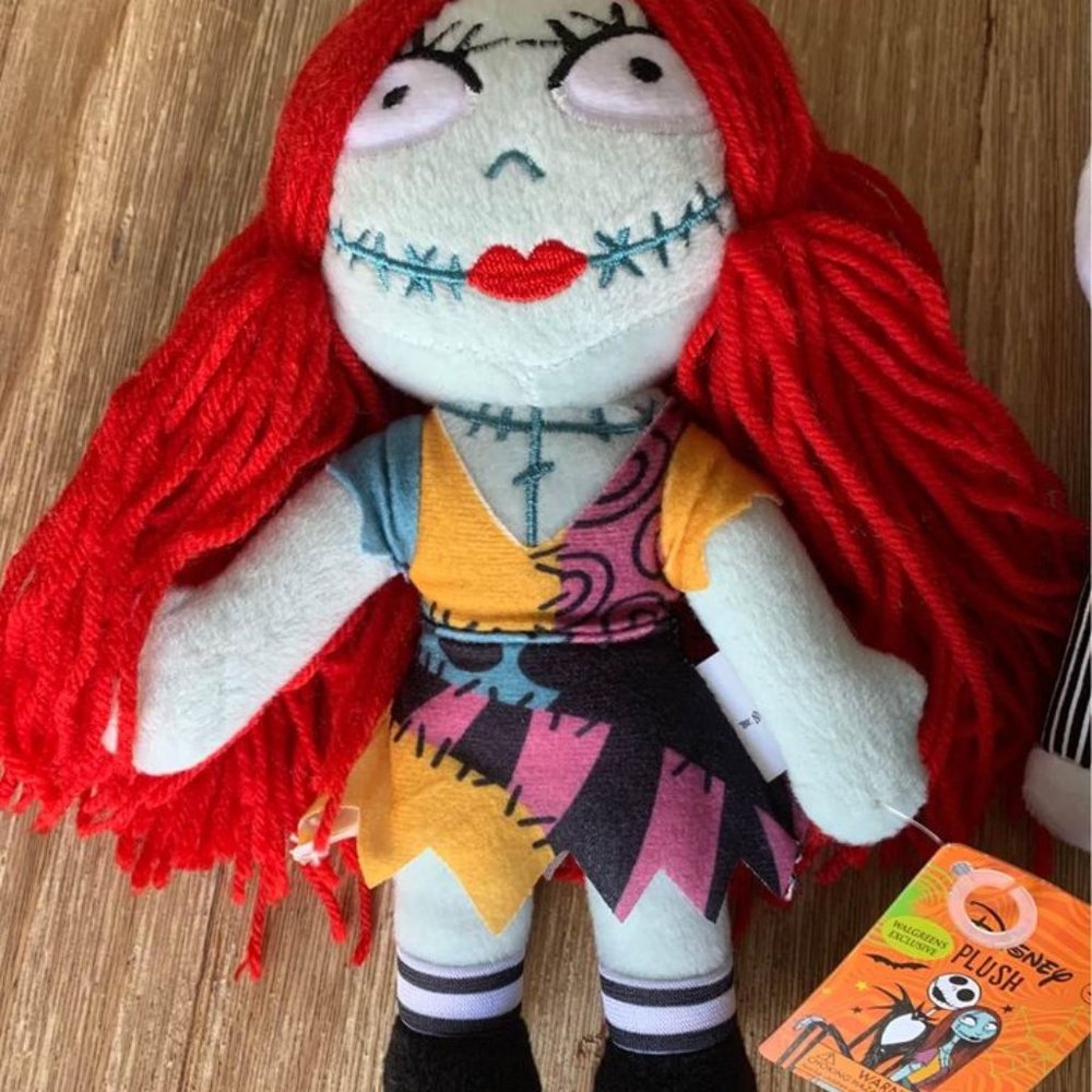 Nightmare Before Christmas Sally 8 inch plush doll NEW WITH TAG